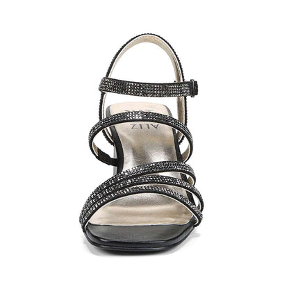 Niko Dress Sandal - Black Sparkle