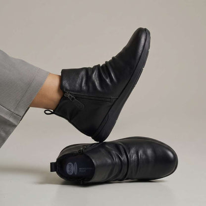 Nina II Zip Boot - Black