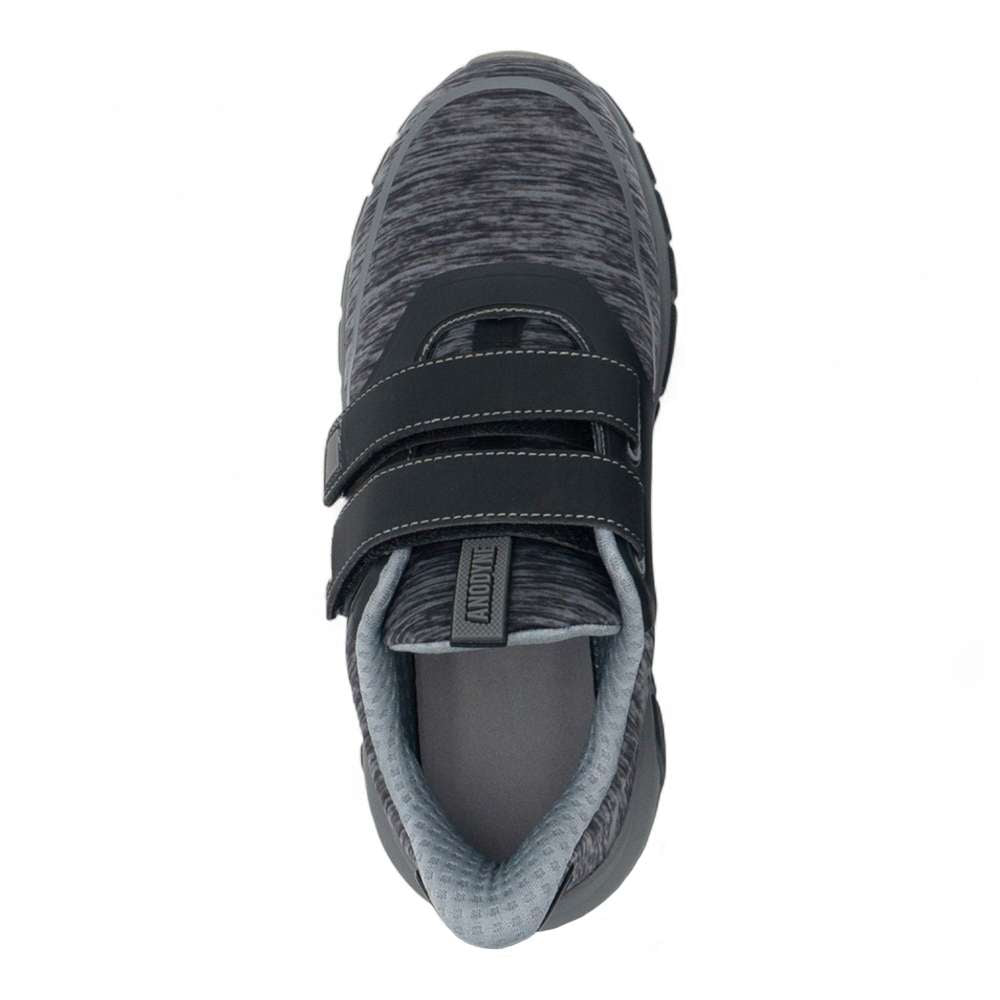 No. 77 v2 Double Depth Sport Walker W/ Heel Assist - Black/Grey