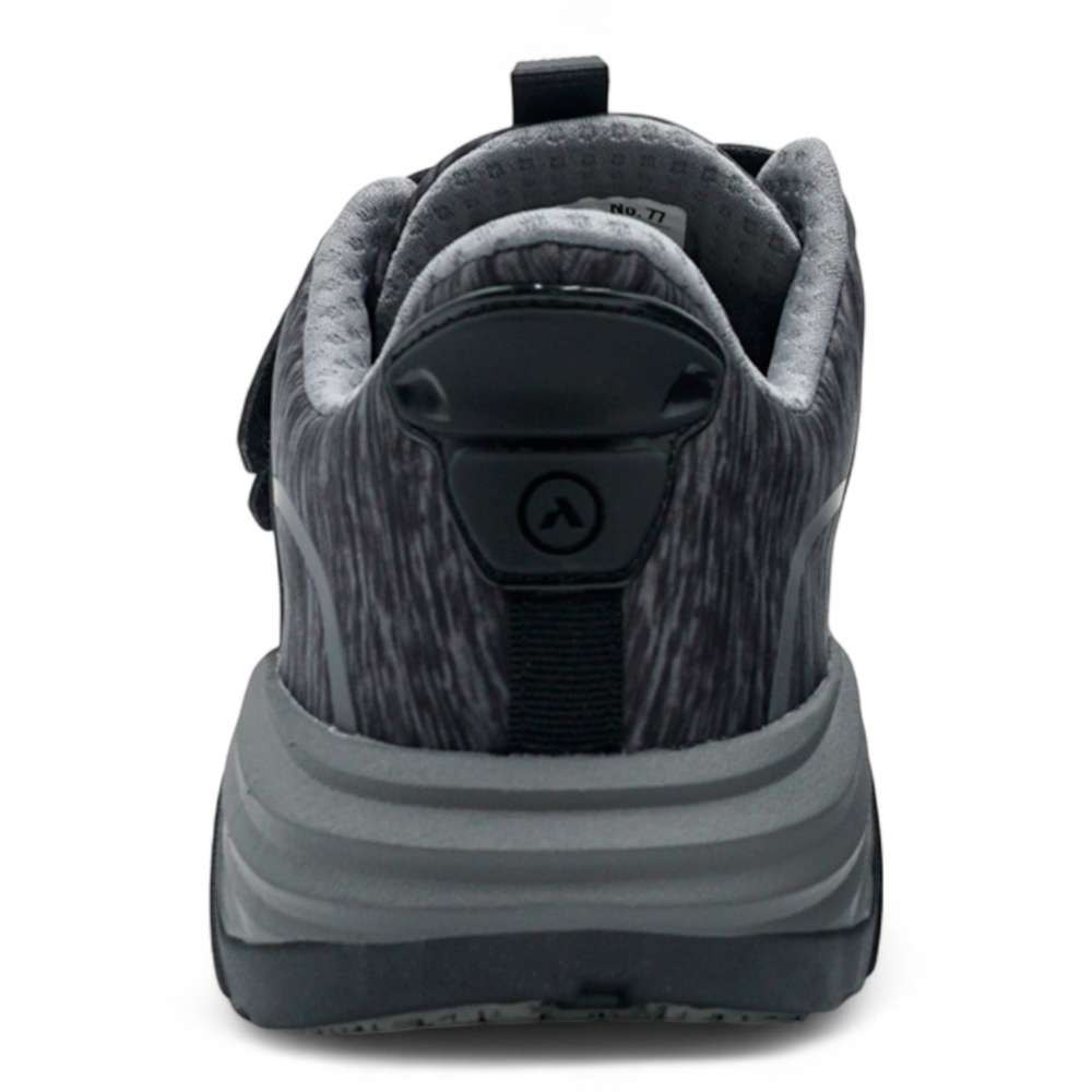 No. 77 v2 Double Depth Sport Walker W/ Heel Assist - Black/Grey