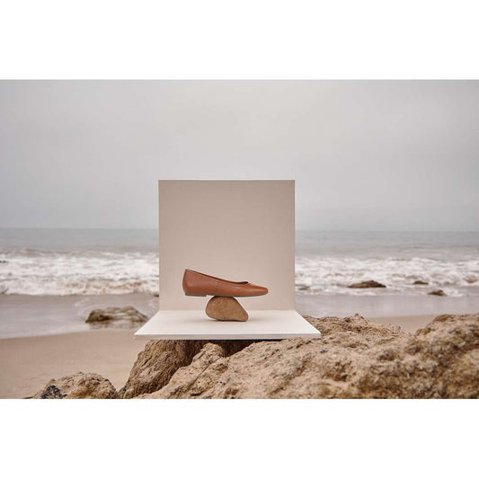 Lifestyle image for Orinda Ballet Flat - Tan