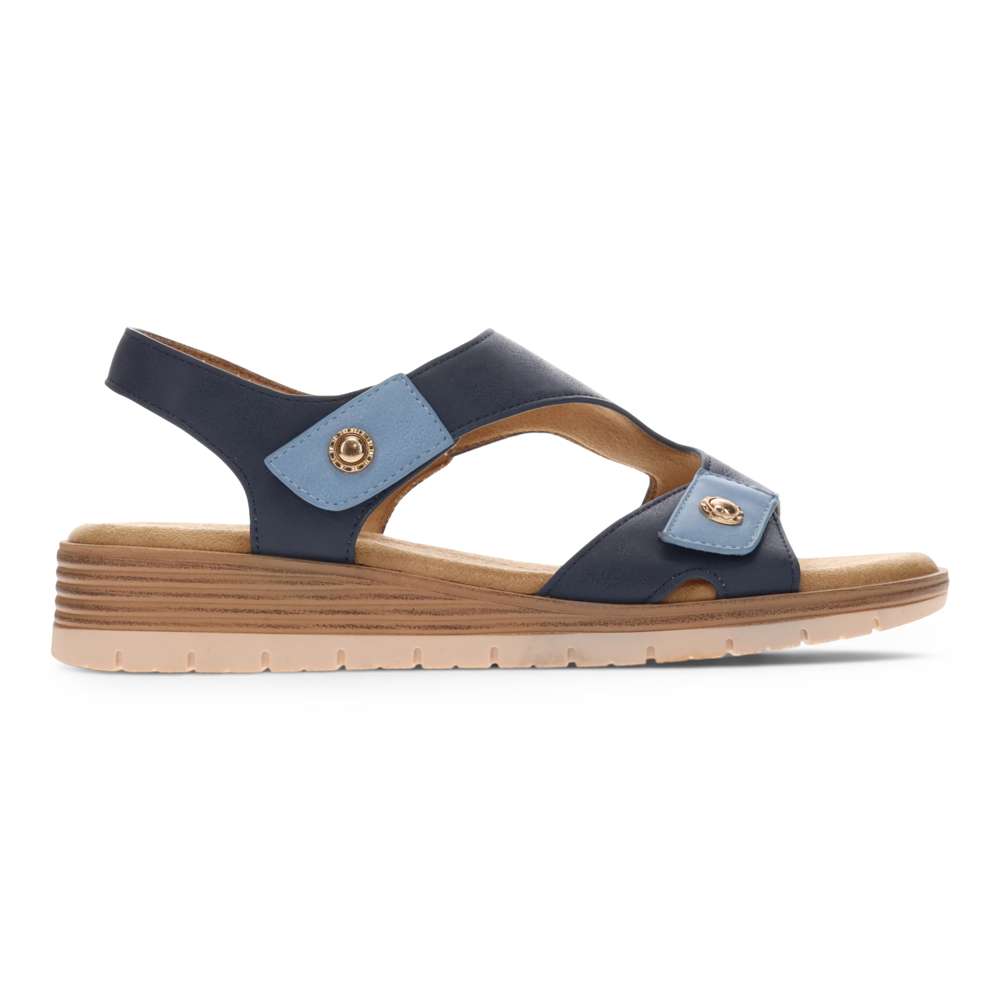 Paige Sandal - Blue Multi