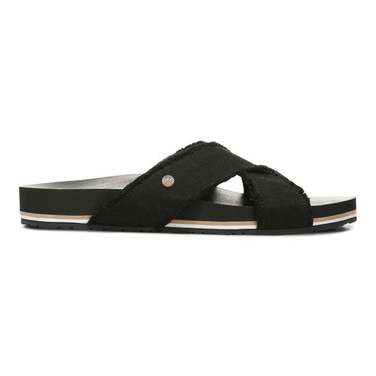 Panama Beach Slide - Black Canvas