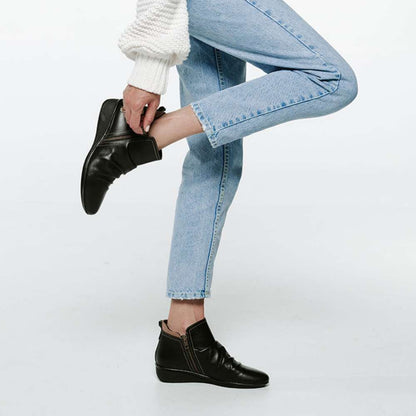 Plymouth Boot - Black/Toffee