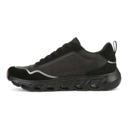 Presley Lace-Up Sneaker - Black