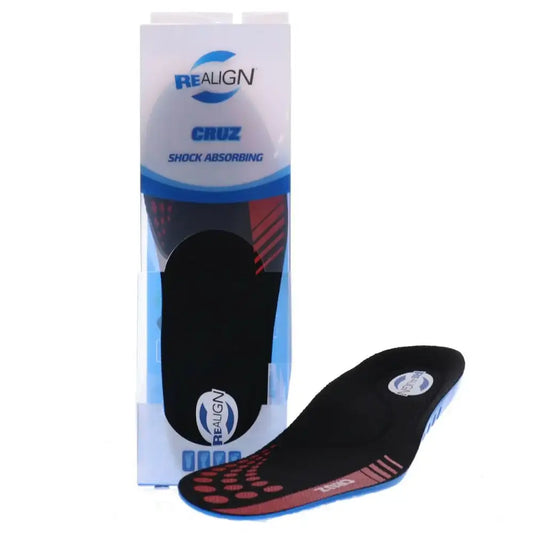 Cruz Shock Absorbing Innersole - Black