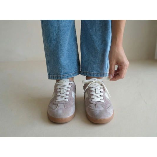 Lifestyle image for Ramona II Lace-Up Casual Sneaker - Dark Taupe