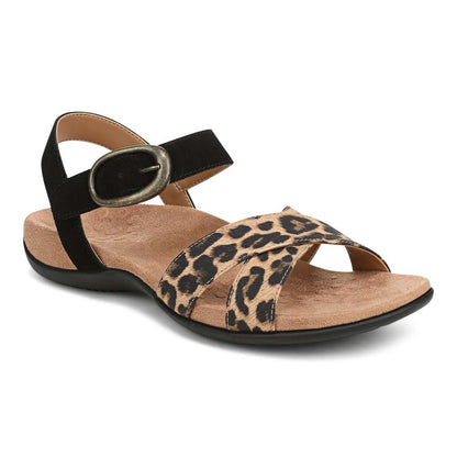 Ramsey Sandal - Tan Leopard