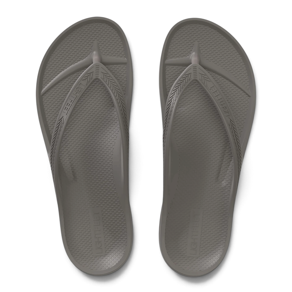 Revive Arch Support Thong - Coastal Grey
