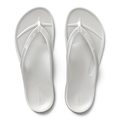 Revive Arch Support Thong - White