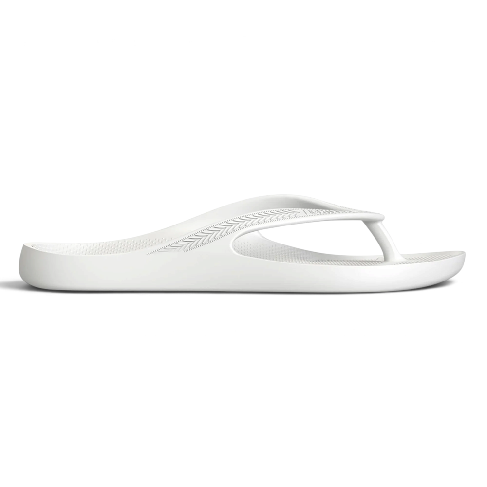 Revive Arch Support Thong - White