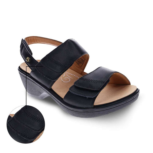 Rosario Strap Extensions - Black/Tan