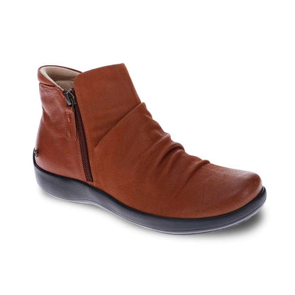Salzburg Zip Ankle Boot - Cognac
