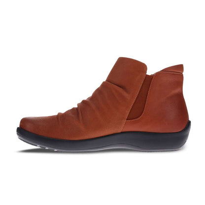 Salzburg Zip Ankle Boot - Cognac