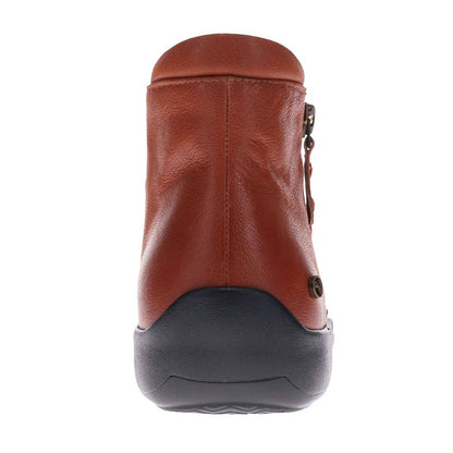 Salzburg Zip Ankle Boot - Cognac