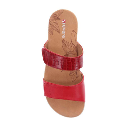 Seaside Slide - Red French/Croc