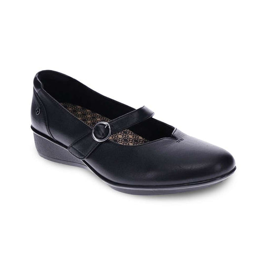 Sicily Wedged Mary-Jane - Black French