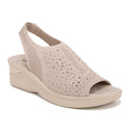 Sicily Wedged Mary-Jane - Barley Beige