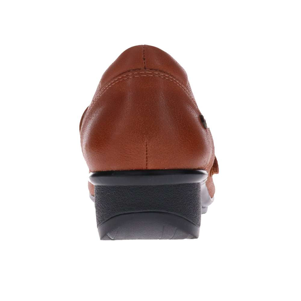 Sicily Wedged Mary-Jane - Cognac
