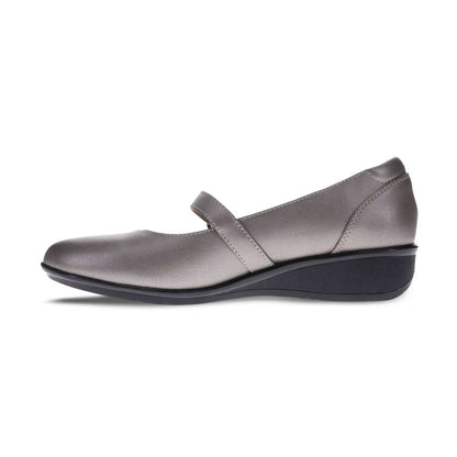 Sicily Wedged Mary-Jane - Slate