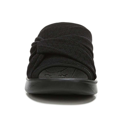 Smile II Wedge - Black Lace