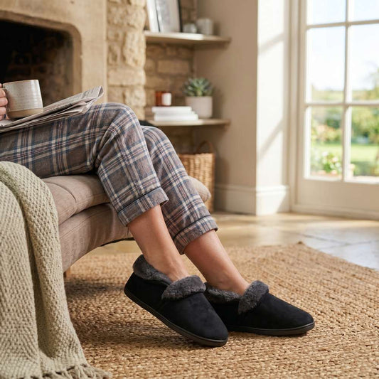 Lifestyle image for Snuggle II Slipper - Black