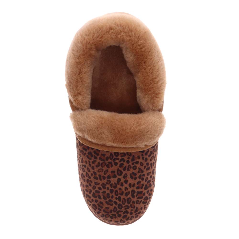 Snuggle II Slipper - Natural Leopard