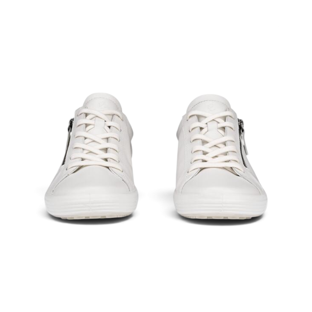 Soft 7 Side Zip - White