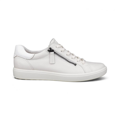 Soft 7 Side Zip - White