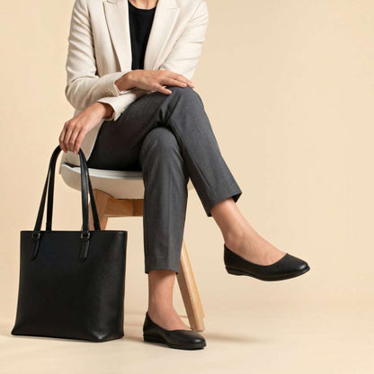 Soft Flex Ballet Flat - Black