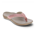 Sonoma Linen Toe Post Sandal - Blush