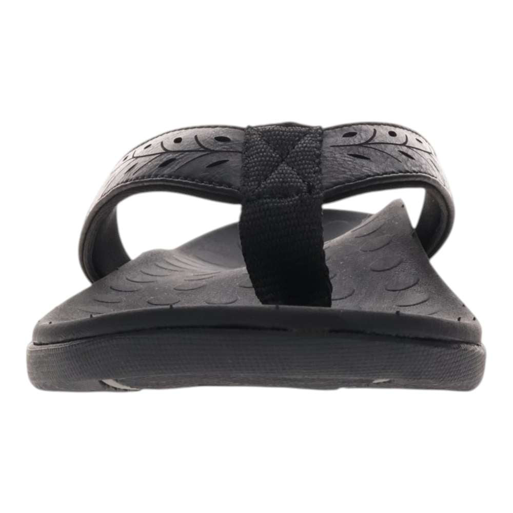 Sonoma Perf Toe Post Sandal - Black