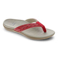 Sonoma Perf Toe Post Sandal - Terracotta