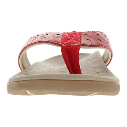 Sonoma Perf Toe Post Sandal - Terracotta