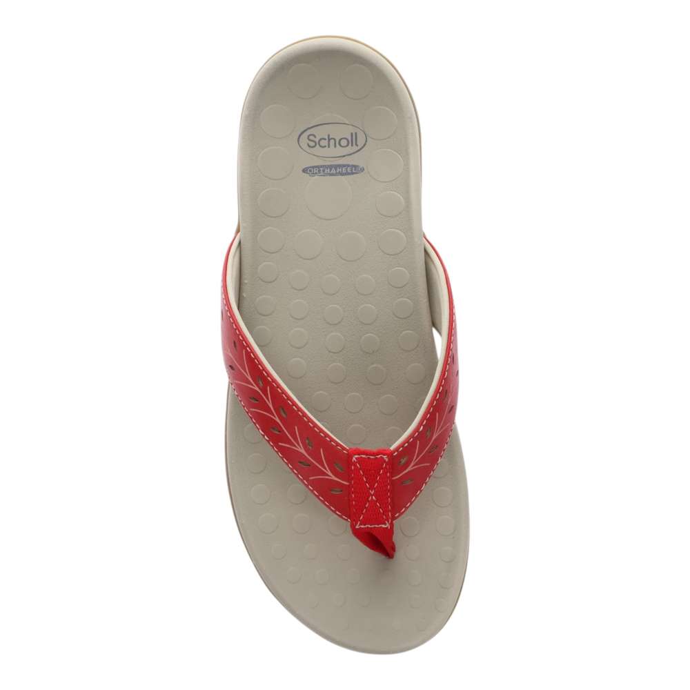 Sonoma Perf Toe Post Sandal - Terracotta