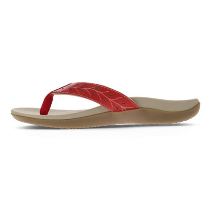 Sonoma Perf Toe Post Sandal - Terracotta