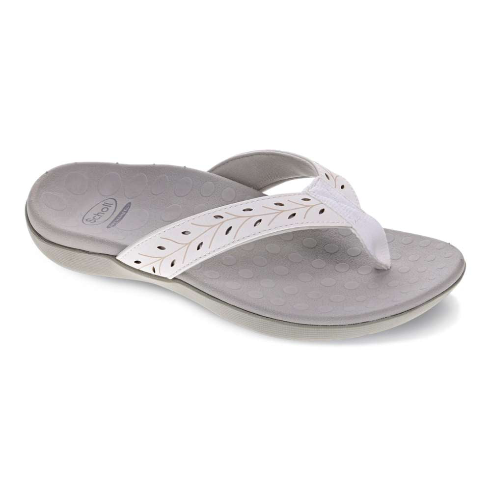 Sonoma Perf Toe Post Sandal - White