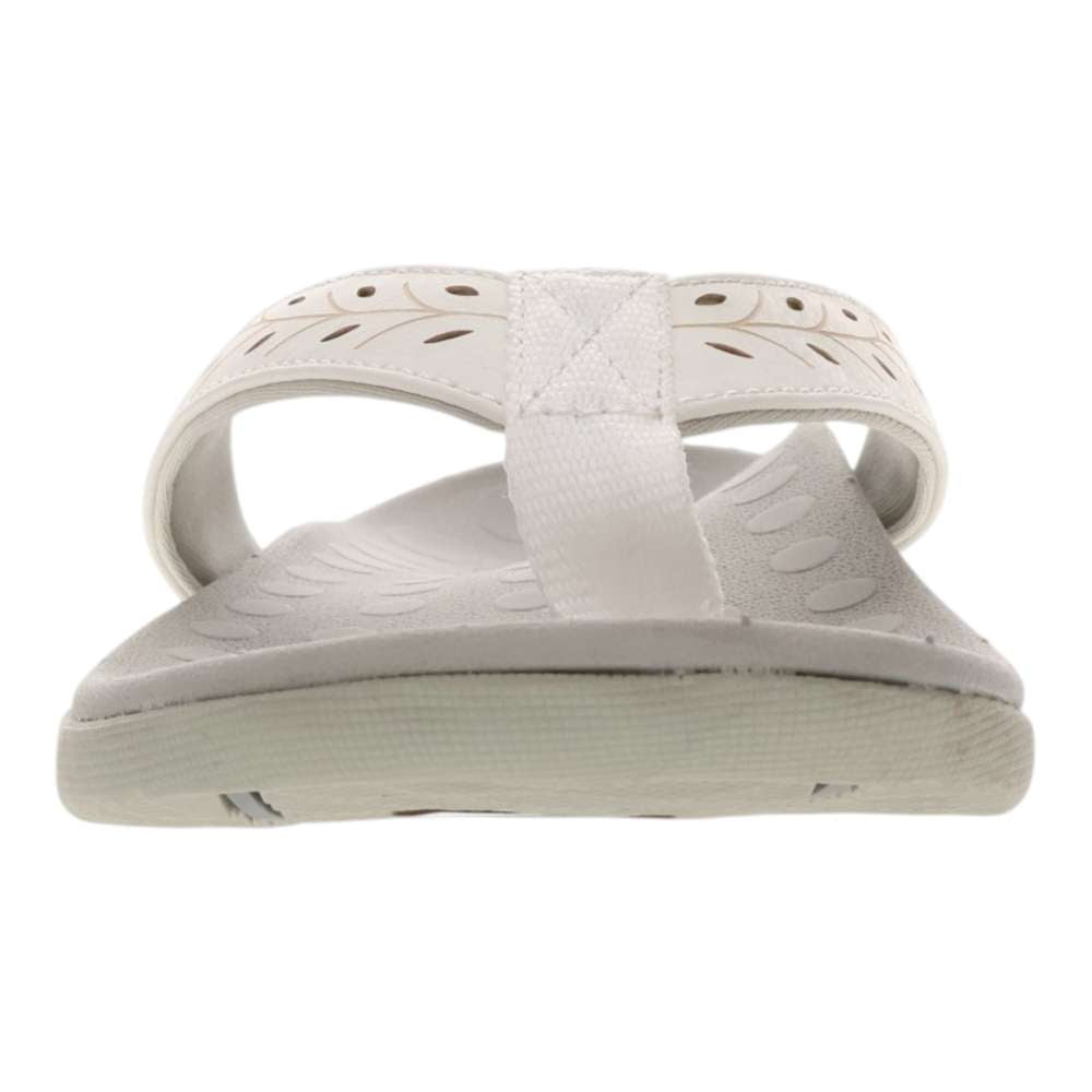 Sonoma Perf Toe Post Sandal - White