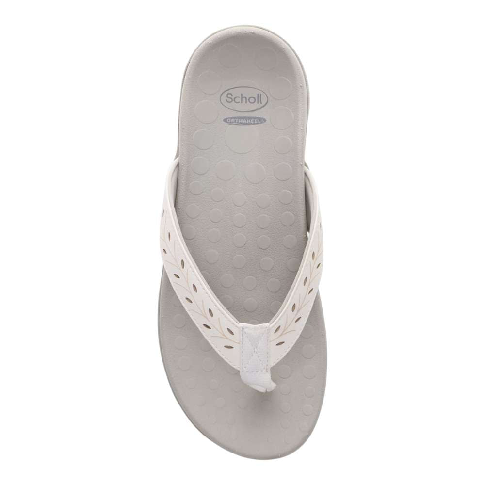 Sonoma Perf Toe Post Sandal - White