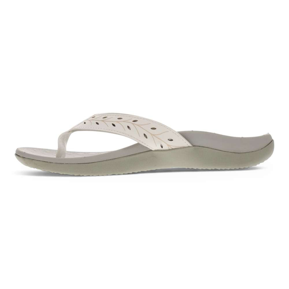 Sonoma Perf Toe Post Sandal - White