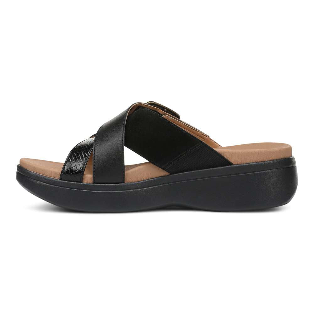 Starla Slide - Black