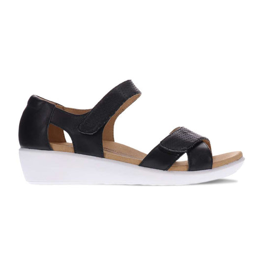 Taytay Wedged Sandal - Black