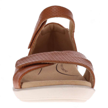 Taytay Wedged Sandal - Tan