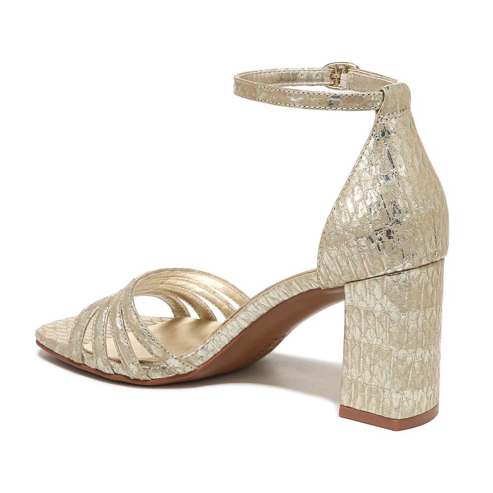 Thena Dress Sandal - Gold Metallic