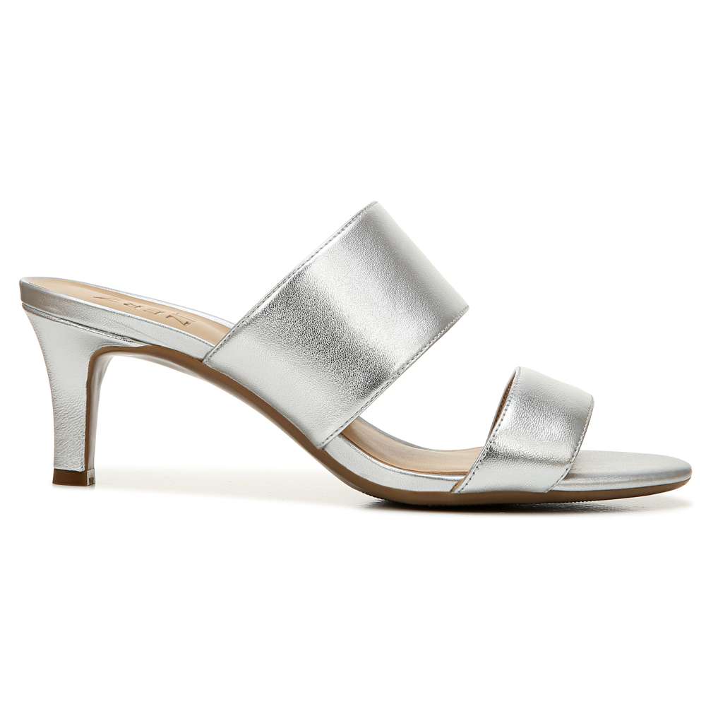 Tibby Mule Sandal - Silver