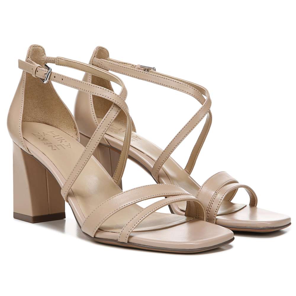 Tiff Heeled Sandal - Crembrulee