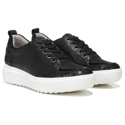 Tilda Lace-Up Sneaker - Black