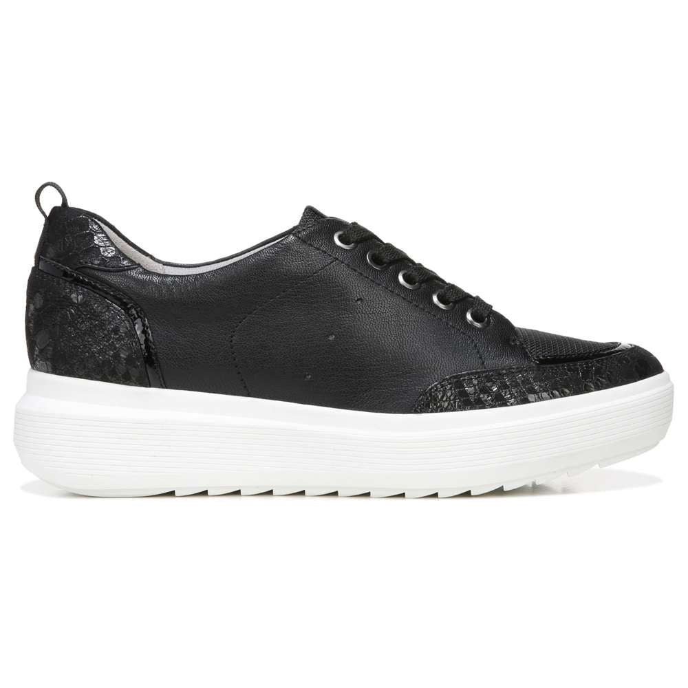 Tilda Lace-Up Sneaker - Black