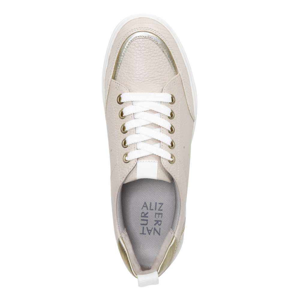 Tilda Lace-Up Sneaker - Porcelain