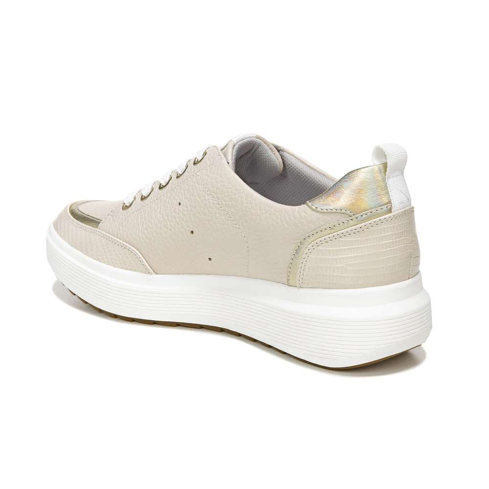 Tilda Lace-Up Sneaker - Porcelain